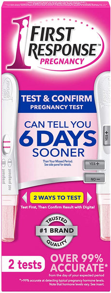 First Response Test & Confirm Pregnancy Test, 2 Tests