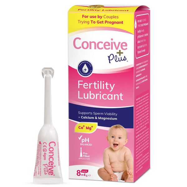 Conceive Plus Fertility Lubricant for TTC, 8 x4g Pre-filled Lubricant