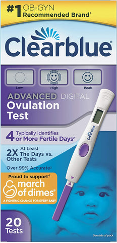 Clearblue Advanced Digital Ovulation Test Kit, 20 Test