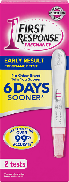 First Response Early Result Pregnancy Test, 6 Days Sooner, 2 Tests